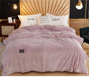 Aoyatex Stripes <strong>Small</strong> Square Flannel Fleece <strong>Blanket</strong> Solid Baby <strong>Blanket</strong> Super Soft Luxury Plaid <strong>Blankets</strong> - Product Image 4