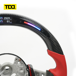 พวงมาลัยคาร์บอนไฟเบอร์แท้ TDD พร้อมไฟ LED สำหรับรถ BMW ซีรีส์ F - Product Image 4