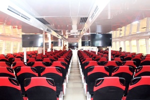 Grandsea 18M nhôm <span class=keywords><strong>Catamaran</strong></span> chở khách phà thuyền du thuyền sang trọng 90 hành khách để bán - Product Image 5