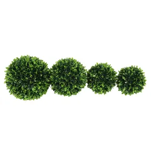 Q72 Landscape High Quality Supplies Hanging Artificial Boxwood Cedar Ball for Decoration Home Garden