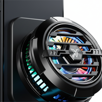 Refroidisseur de téléphone magnétique avec lumière RGB, refroidissement semi-conducteur, clip arrière, radiateur pour jeux mobiles