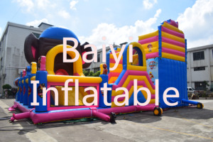 2018 mới nhà máy tùy chỉnh trực tiếp tiger slide inflatable, khô slide, thương mại <span class=keywords><strong>slides</strong></span> cần bán - Product Image 4