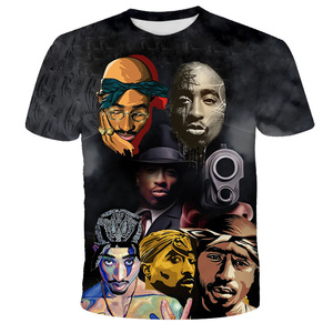 Áo Phông In 3d Tháng Lịch Sử Màu Đen Áo Thun Hip Hop Áo Thun In Kỹ Thuật Số 3d Áo Phông In Hình Toàn Bộ Áo Phông Tùy Chỉnh Đồ Họa - Product Image 3