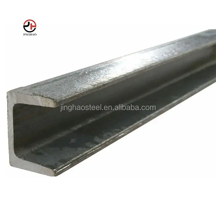 Çin tedarikçiler Upe80 c tipi çelik kanal astm a572 30mm yapısal çelik u kanal hafif çelik