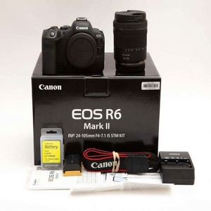 OFERTA Cámara sin Espejo EOSxx R6 Mark II con Lente RF24-105mm F4 L USM, 24.2 Megapíxeles, Sensor CMOS Híbrido de Fotograma Completo de 24.2 Megapíxeles - Product Image 3