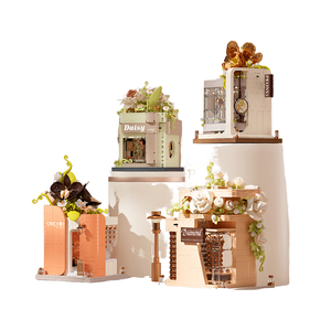 ตัวต่อพลาสติก ABS ชุดประกอบเอง ถนนเป่ยเล่อตี้หัวหยู ซีซั่น 2 ของเล่น DIY สำหรับทุกเพศ 40 ชิ้น อาคารสมัยใหม่ สเกล 1:1 - Product Image 1