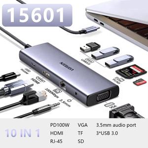 UGREEN, расширительный док-станция Type-C, проекционный экран для преобразования USB-концентратора Thunderbolt 4, многофункциональный интерфейсный адаптер - Product Image 6