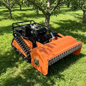 Tondeuse robot chenillée télécommandée DIY 800 mm <span class=keywords><strong>4</strong></span> temps à essence pour pentes et vergers 600W - Product Image 4