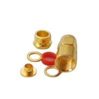 Câble coaxial RG58 LMR 195 pour antenne audio, connecteur RF droit à pince mâle SMA, 50 Ohm DC-12.4GHz - Product Image 6