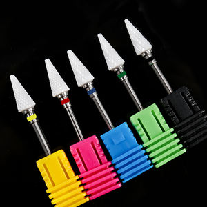 Forets à ongles en céramique Tête de polissage électrique et accessoires de manucure de ponçage Machine et outils de polissage d'art d'ongle durable - Product Image 5