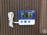Offre Spéciale LCD affichage numérique de l'heure réveil mural thermomètre intérieur et extérieur