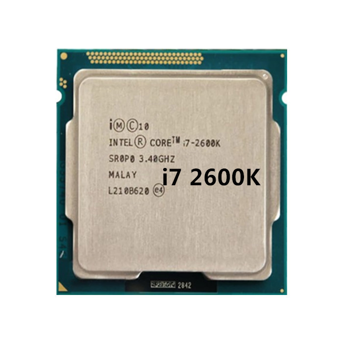 Used Intel Core I7 2600K CPU - 3.4ghz Quad-Core Processor
