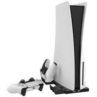Support Vertical pour PS5 pour Playstation 5 Avec DualSense Contrôleur Chargeur Station 2 Port D'éclatement