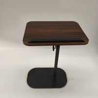 Table d'appoint portable moderne à hauteur réglable pour bureau à domicile salle à manger école salon hôtels et chambres à coucher meubles convertibles