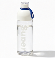 Botol Air Kaca Borosilikat Modern Kapasitas Besar, Mug Perjalanan Custom dengan Tutup Ulir Anti Bocor, Desain Cetak Huruf