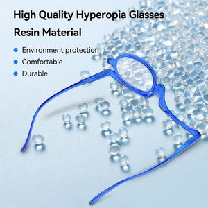 Magnifying <b>Glasses</b> Rotating Makeup <b>Reading</b> <b>Glasses</b> Anti Blue Light Make-up Presbyopic Eyeglasses Diopter +1.0 +<b>1.5</b> +2.0 to +4.0 - Product Image 3