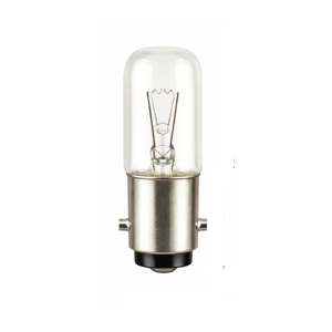 Lampadina Incandescente Tubolare CL Ba15d 15W 230V per Illuminazione Automobilistica - Product Image 1