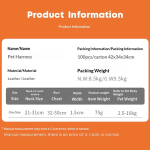 Nouveautés : <span class=keywords><strong>Harnais</strong></span> confortable antidérapant pour petits chiens et chats, laisse de <span class=keywords><strong>traction</strong></span>, collier pour animaux de compagnie, <span class=keywords><strong>harnais</strong></span> pour petits chiens - Product Image 4