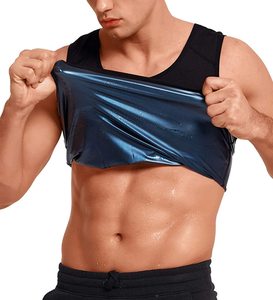 Nhà Máy Tùy Chỉnh Chất Lượng Cao Neoprene Giảm Cân Đốt Cháy Chất Béo Tập Thể Dục Giảm Béo Bụng Tắm Hơi Mồ Hôi Eo Huấn Luyện Viên Vest Cho Nam Giới - Product Image 5