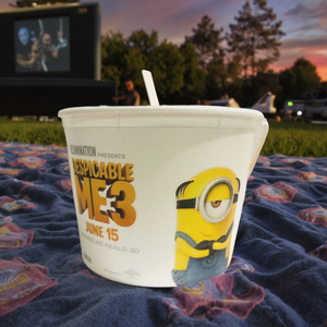 Cubos de Palomitas de Maíz Personalizados para Noche de Cine United PB-01, 170 Onzas, Varios Tamaños, Asa de Plástico PP, Tapa para Fiestas, Hecho en Vietnam - Product Image 5