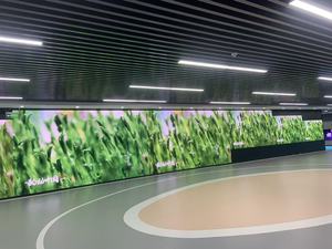 Sân vận động trong nhà và hình vuông linh hoạt COB dẫn hiển thị bảng điều khiển cho sáng tạo cong cài đặt - Product Image 2