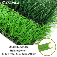 Gazon Artificiel SKYJADE pour Terrain de Football 40mm 50mm 55mm 60mm, Pelouse Synthétique Bicolore