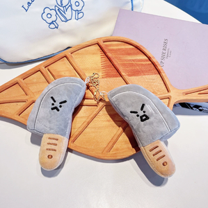 Petit porte-clés en peluche en forme de couteau de cuisine en colère, jouet pendentif cadeau pour enfants et adultes - Product Image 4