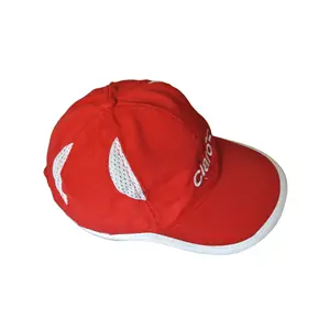 Groothandel Promotie Custom Logo Baseball Sport Cap 6 Panel Running Hoed