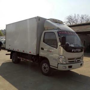 Camioneta Refrigeradora Foton <span class=keywords><strong>Aulin</strong></span>, Camión Frigorífico Foton, Camioneta Refrigerada de 5 Toneladas en Venta - Product Image 2