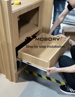 MOBORV Kit de Conversion pour Camping-Car DIY avec Système de Lit Relevable Certifié CE, Mobilier et Équipements en Contreplaqué Léger