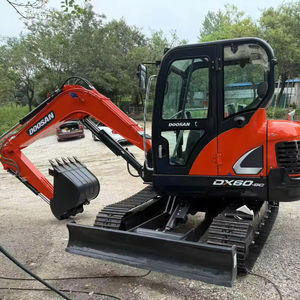 DOOSAN DX60 DH60 DH80 excavatrices de petite taille 6 tonnes 8 tonnes excavatrices excavatrices d'occasion sur chenilles à vendre - Product Image 1