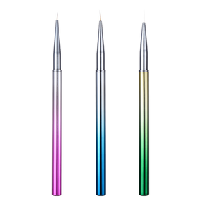 3Pcs Dual Head Nail Liner Brush Set Custom Detail Painting Brushes for Gel <b>Polish</b> Manicure Nail Art Design - Product Image 4