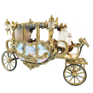 Carruaje Real Europeo para Bodas en Venta, Transporte Especial para Exteriores, Carruaje Real Navideño - Product Image 2