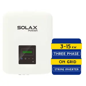 Golden Supplier Solax X3-MIC-6K-G2 6Kw 6Kva 6000W Three Phase Solar Inverter Solar On-grid Energy Products For Home And Office