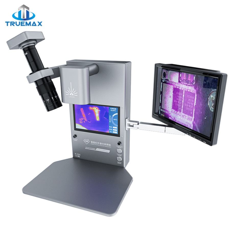 Thermal imaging analysis laser welding separator