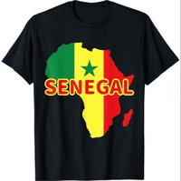 Drapeau publicitaire du Sénégal, Drapeau de rétroviseur de voiture, Drapeau en guirlande, Porte-clés, Lunettes, Écharpe, Chapeau, Bracelet, T-shirts, Sac, Collier