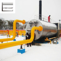 Four de chauffage de chemise d'eau de champ pétrolifère résistant à haute pression et à haute teneur en soufre