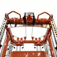 Station d'entraînement multifonctionnelle équipée d'une machine Smith standard et d'un rack de musculation robuste pour les entraînements de musculation