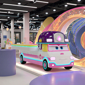 Couleur et forme personnalisées |   Composants de terrain de jeux intérieur pour centres commerciaux - Product Image 3