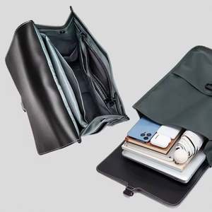 Sac à dos pour ordinateur portable en tissu Oxford jacquard avec logo personnalisé, design simple, pour les trajets domicile-travail, l'école et les loisirs - Product Image 2