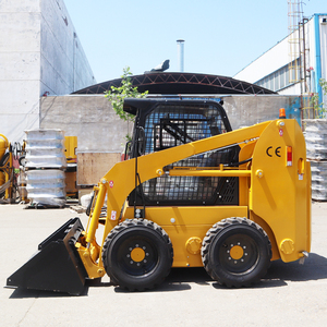 Gratis Verzending SKT-65 Wiel Skid Stuur <span class=keywords><strong>Loader</strong></span> Nieuwe Skid Stuur <span class=keywords><strong>Loader</strong></span> China Track Skid Stuur <span class=keywords><strong>Loader</strong></span> Met Track 0,5cbm Capaciteit