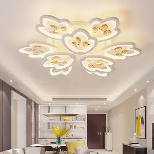 Thiết kế hiện đại hoa thiết kế ánh sáng phòng dẫn ánh sáng trần cho phòng khách gia đình