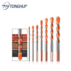 Punte di vetro TCT personalizzate <span class=keywords><strong>in</strong></span> fabbrica punte da trapano con <span class=keywords><strong>testa</strong></span> a croce multifunzione da 3-16mm per piastrelle <span class=keywords><strong>in</strong></span> ceramica cemento legno vetro - Product Image 5
