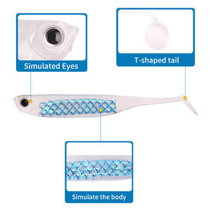 เหยื่อปลอมแบบกลวง XY-625 ขนาด 7.5 ซม. น้ำหนัก 2.5 กรัม เหยื่อสะท้อนแสงเลียนแบบธรรมชาติ สำหรับตกปลาแมนดารินในน้ำจืด - Product Image 5