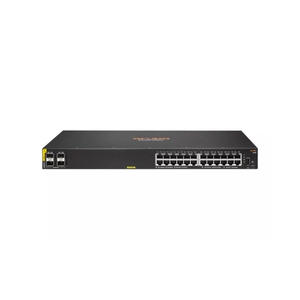 JL677A HPE <span class=keywords><strong>Aruba</strong></span> Networking <span class=keywords><strong>6100</strong></span> Commutateur 24G Class4 PoE 4SFP + 370W - Product Image 1