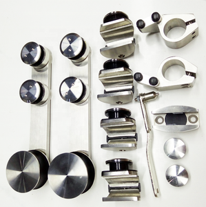 Kits de <span class=keywords><strong>ruedas</strong></span> de <span class=keywords><strong>baño</strong></span>, accesorios de sistema de puerta de pantalla, ajuste de rodillo de ducha, hardware de puerta corredera de vidrio templado - Product Image 2