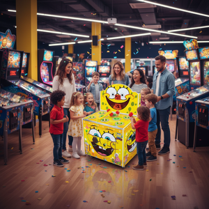 Máquina de Juegos Arcade Personalizable HUMMER, Estilo Pachinko, Funciona con Monedas, Luces Intermitentes, para Niños, Múltiples Jugadores, Versión en Inglés - Product Image 3