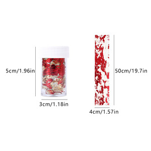 Venta al por mayor Nail Art Sticker Gold Silver Net Line Nail Foil Adornos coloridos <span class=keywords><strong>Sally</strong></span> Net Starry Paper para manicura - Product Image 4