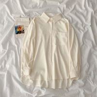Nouvelle collection de vêtements pour femmes, édition coréenne, haut ample et polyvalent, style rétro, chemise pour femmes, taille plus, chemise d'hiver, printemps/été
