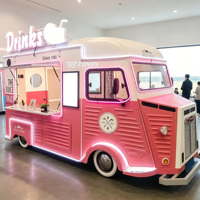 Chariots de restauration mobiles ZOWN sur mesure avec option de remorquage électrique, en acier inoxydable, système d'eau à double évier, pour petit-déjeuner, hot-dogs et glaces